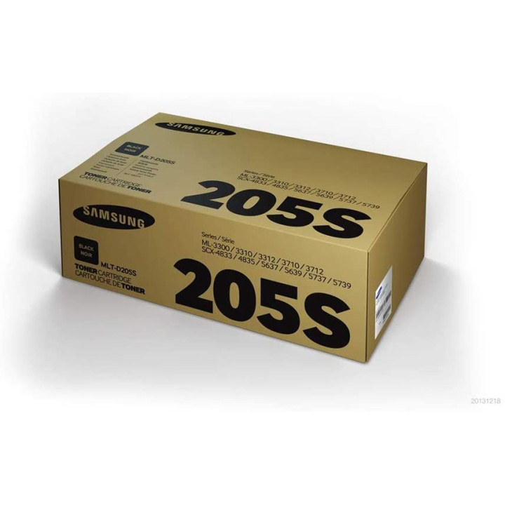 Оригинален тонер Samsung Black D205S за ML-3310D|ML-3310ND|ML-3710D|ML-3710DW|ML-3710ND|SCX-4833FD|SCX-4833FR|SCX-5637FR|SCX-563