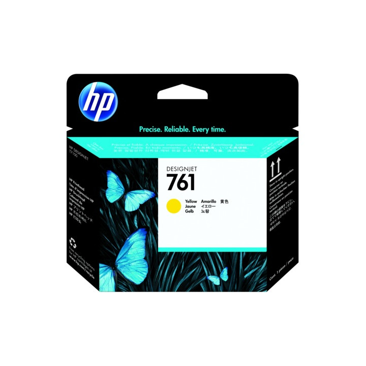 Cap Printare Original HP Yellow, nr.761, pentru Designjet T7100|T7202, , (timbru verde 0.15 lei), "CH645A"