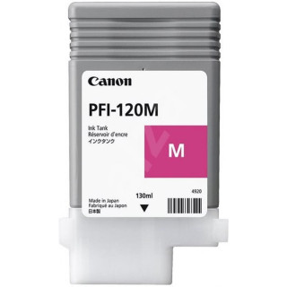 Оригинален мастилен картридж Canon Magenta PFI-120M за IPF TM-200|TM-205|TM-300|TM-305 130ml NOPP "2887C001AA"