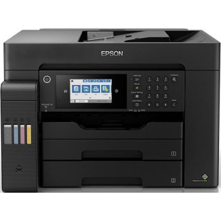 Multifunkciós tintasugaras CISS színes EPSON L15150 A3, Funkciók: Nyomtatás|Szkennelés|Másolás|Fax, Mono nyomtatási sebesség: 25
