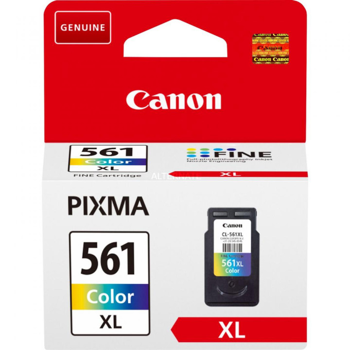 Original Canon Color Ink Cartridge CL-561XL for Pixma TS5350 | TS5351 | TS5352 300 "3730C001AA"