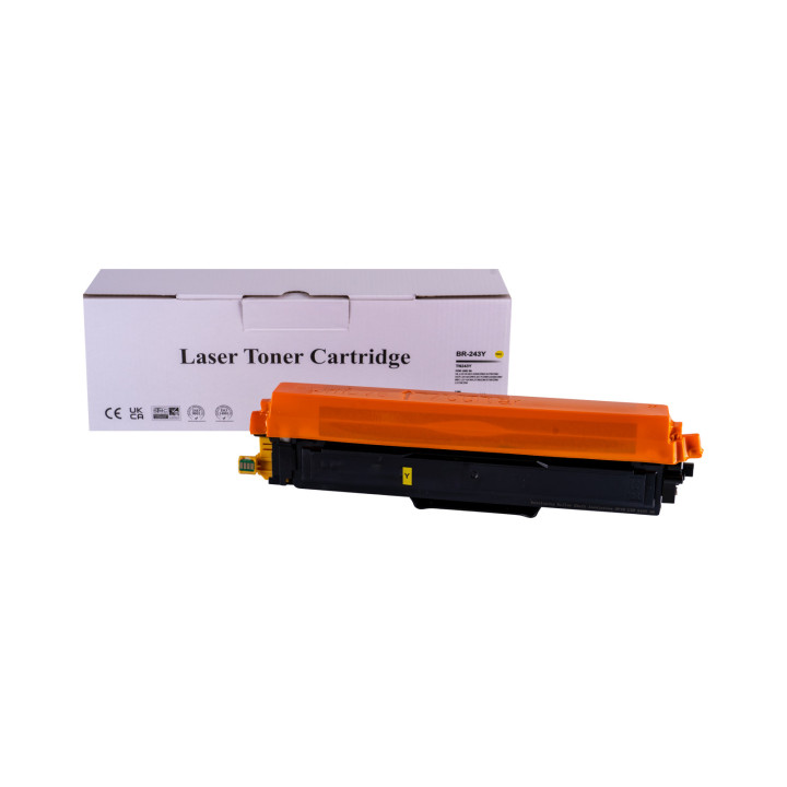 Încărcătură toner compatibilă TN243Y, 1300 filelor pentru imprimante Brother