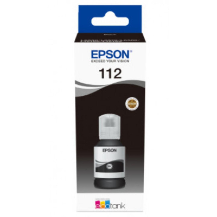 Eredeti Epson Fekete Tintapatron nr.112 L11160|L15150|L15160 127ml "C13T06C14A" (RAPO)