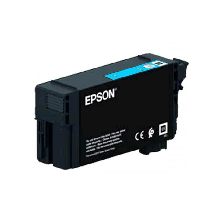 Original Epson Cyan Ink Cartridge T40D240 for SureColor SC-T3100 | SC-T5100 | SC-T5100N 50ml "C13T40D240"