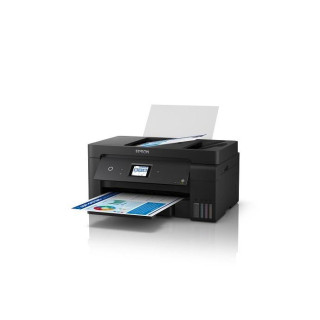 Многофункционален мастиленоструен CISS цветен принтер Epson L14150 A3, Функции: Печат|Сканиране|Копиране|Факс, Скорост на печат 