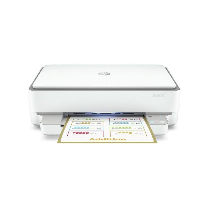 Многофункционален цветен мастиленоструен принтер HP DeskJet Plus Ink Advantage 6075 AIO, A4, Функции: Печат|Сканиране|Копиране, 