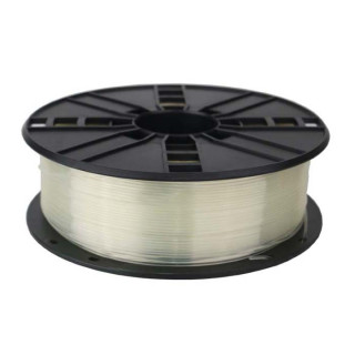 GEMBIRD 3D nyomtató filament PLA 1,75 mm átmérő, 1 kg / tekercs kb. 330 m, olvadáspont 190-220 °C, átlátszó "3DP-PLA1.75-01-TR"