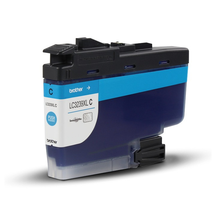Cartus Cerneala Original Brother Cyan, LC3239XLC, pentru MFC-J5945|J6945|J6947, 5K, (timbru verde 0.15 lei), "LC3239XLC"