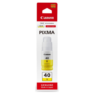 Оригинален мастилен картридж Canon Жълт GI-40Y за G6040|G5042 7.7K "3402C001AA"