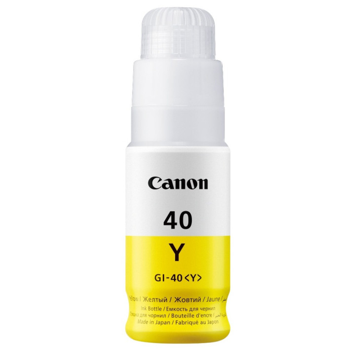 Canon Eredeti Sárga Tintapatron GI-40Y G6040|G5042 7.7K "3402C001AA"