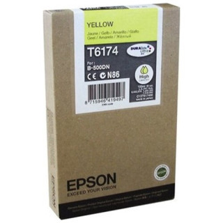 Cartus Cerneala Original Epson Yellow, T6174, pentru Business B500, 7K, (timbru verde 0.15 lei), "C13T617400"