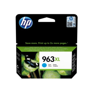 HP 963XL Eredeti Tinta Patron Cián OfficeJet Pro 9010|9013|9014|9020|9023 1.6K "3JA27AE"