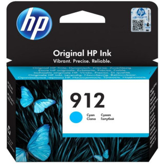 HP 912 Cyan Eredeti Tintapatron OfficeJet 8013|8023 0.315K "3YL77AE"