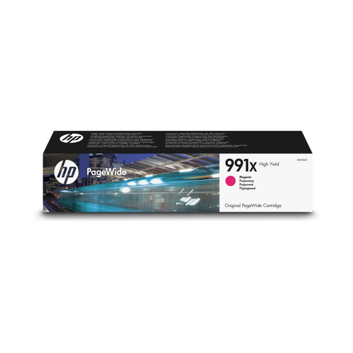 Original HP Magenta Ink Cartridge No. 991X for PageWide 750|772|777 16K "M0J94AE"