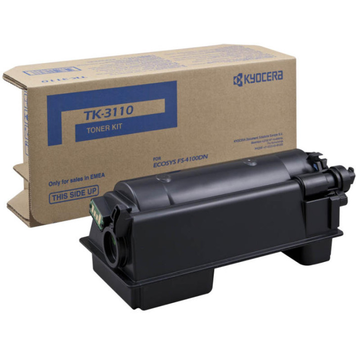 Toner Original Kyocera Black, TK-3110, pentru FS-4100|FS-4200|FS-4300, 3.5K, (timbru verde 1.2 lei) , "TK-3110"