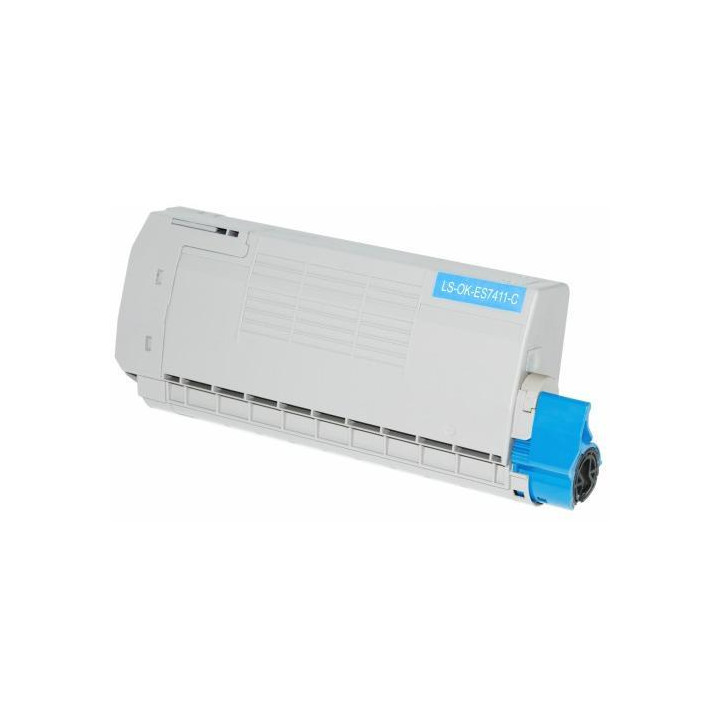 Original OKI Cyan Toner 44318619 for ES7411 10K "44318619"
