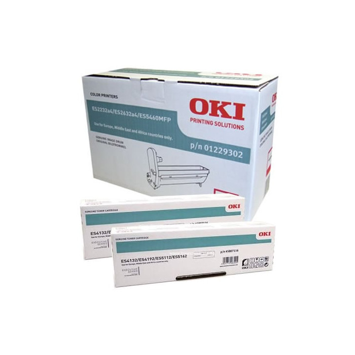 Original OKI Black Toner 45807116 for ES4132 | ES4192 | ES5112 | ES5162 "45807116"