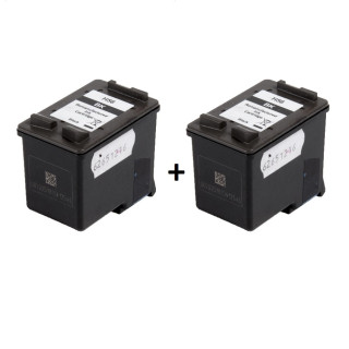Încărcătură cerneală renovată C6656AE, no.56/2x21ml pentru imprimante HP (multipack)