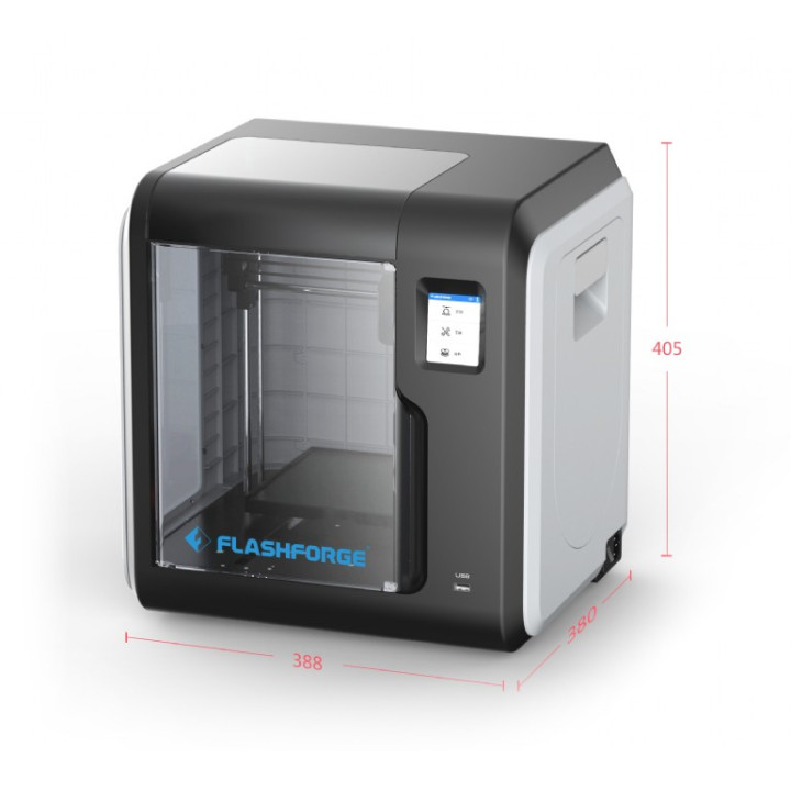 GEMBIRD 3D nyomtató, FFF, egyszerű fúvóka, ABS/PLA 1.75mm, max. nyomtatási méret 150x150x150mm, rétegvastagság 0.05-0.4mm, fúvók