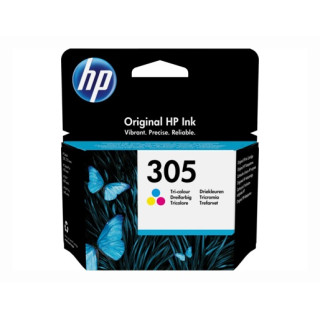 HP 305 Színes Eredeti Tinta Patron DeskJet 2320|2710|2720|2721|2723|4120|4122|4130 0.1K "3YM60AE"