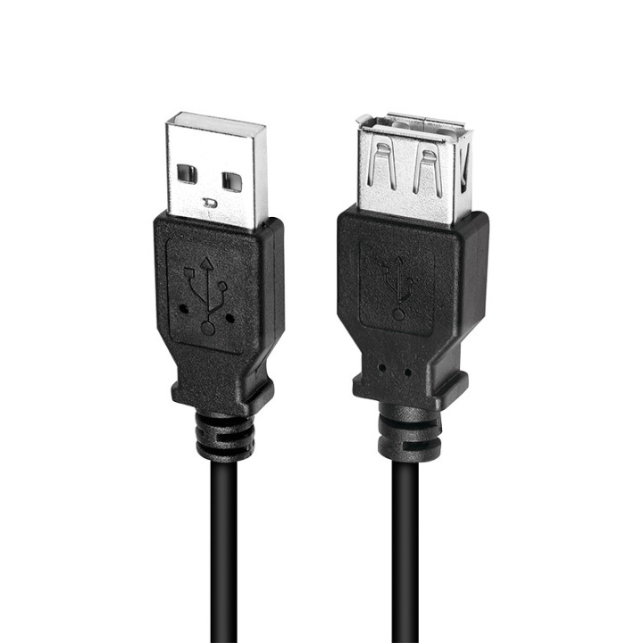 LOGILINK USB 2.0 hosszabbító kábel (T) USB 2.0 (M) 3m fekete "CU0011B"