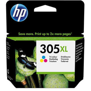 HP 305XL Színes Eredeti Tinta Patron HP DeskJet 2320|2710|2720|2721|2723|4120|4122|4130 0.2K "3YM63AE"