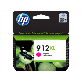 HP 912XL Magenta Eredeti Tinta Patron OfficeJet 8013|8023 825 "3YL82AE"