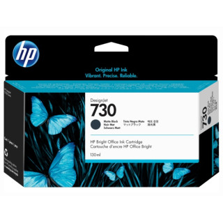 HP Eredeti Festékkazetta Matt Fekete nr.730 a Designjet T1600|Designjet T1700|Designjet T2600 130ml "P2V65A"