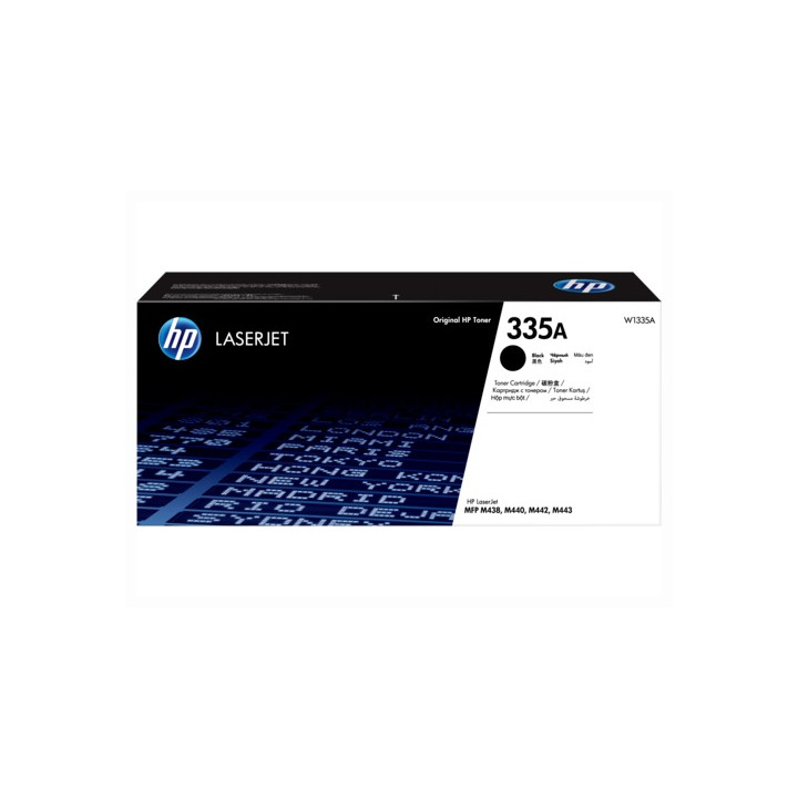 Toner Original HP Black, nr.335A, pentru LaserJet M438|M442|M443, 7.4K, (timbru verde 1.2 lei) , "W1335A"