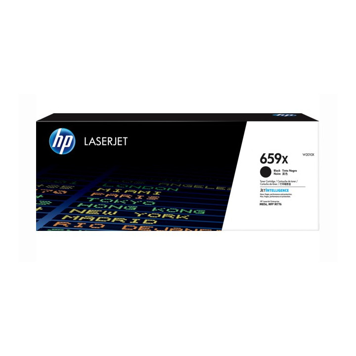 Eredeti HP Fekete Toner nr. 659X a Color LaserJet Enterprise M856|MFP M776 sorozathoz 34K "W2010X"