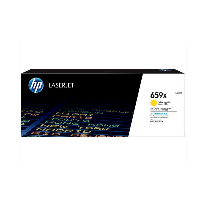 Оригинален тонер HP Жълт номер 659X за Color LaserJet Enterprise M856|MFP M776 серия 29K "W2012X"