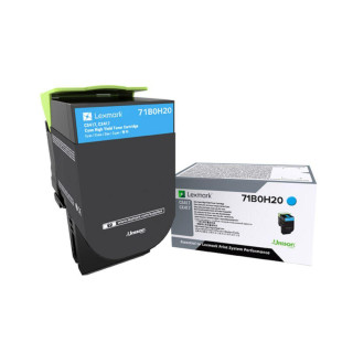 Оригинален тонер Lexmark Cyan 71B0H20 за CS417|CX417 3.5K "71B0H20"