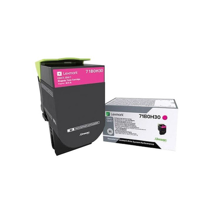 Оригинален тонер Lexmark Magenta 71B0H30 за CS417|CX417 3.5K "71B0H30"