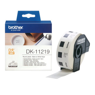 Eredeti Brother papírcímkék Fekete-fehér DK11219 P-TOUCH QL-1100|QL-800|QL-810|QL-1050|QL-1060|QL-500|QL-560|QL-570|QL-580|QL-65