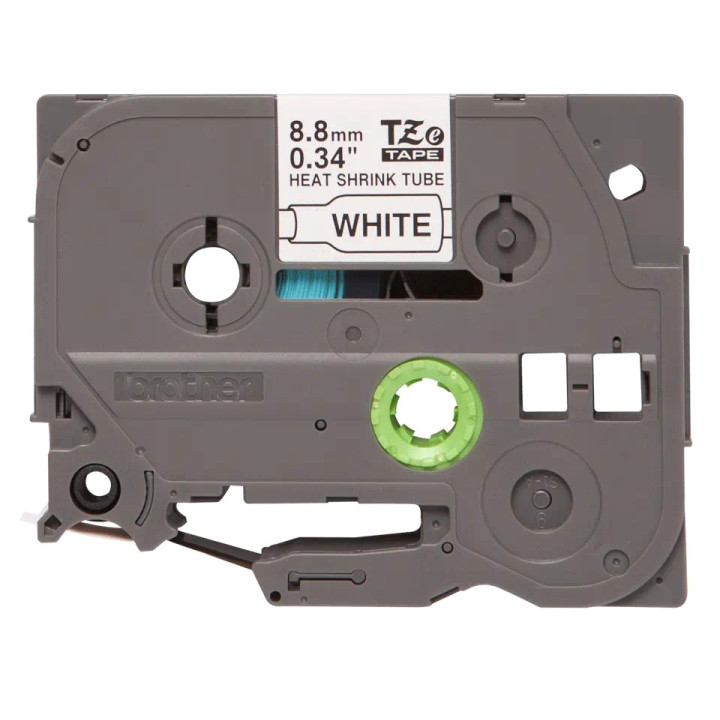 Original Brother HSE221 fekete-fehér hőre zsugorodó szalag E105|E110|H100|H101|H105|H110|H111|P300|128|200|1000|1010|1090|1100|1