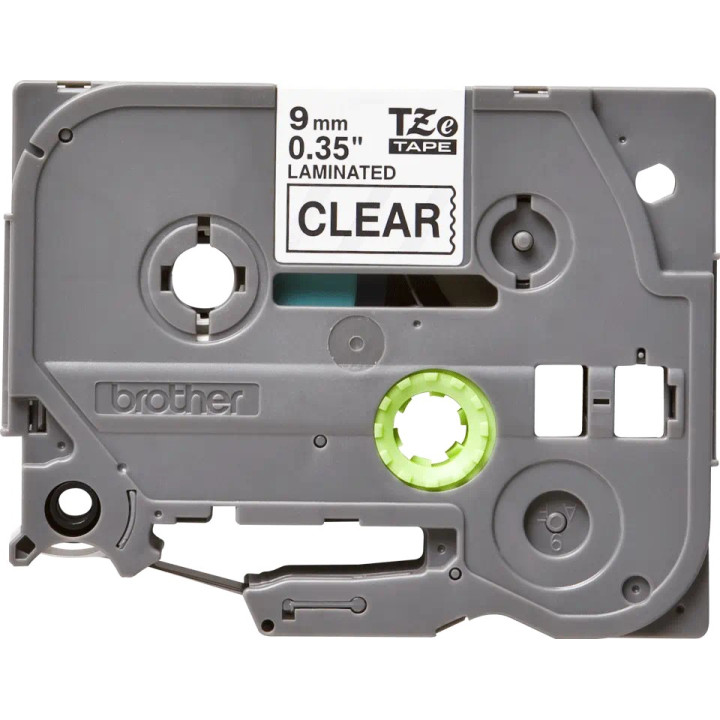 Original Brother Laminated Tape Black on Clear TZE121 for E105|E110|H100|H101|H105|H110|H111|P300|128|200|1000|1010|1090|1100|11