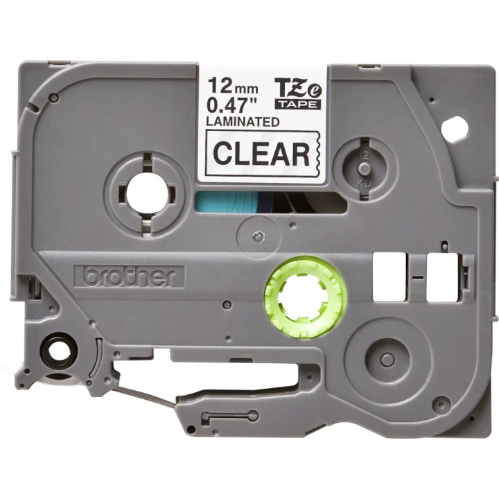 Banda laminata Original Brother Black on Clear, TZE131, pentru E105|E110|H100|H101|H105|H110|H111|P300|128|200|1000|1010|1090|11