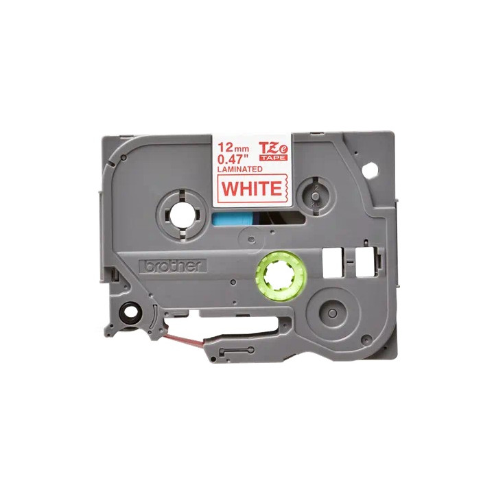Eredeti Brother Red on White TZE232 laminált szalag E105|E110|H100|H101|H105|H110|H111|P300|128|200|1000|1010|1090|1100|1120|113