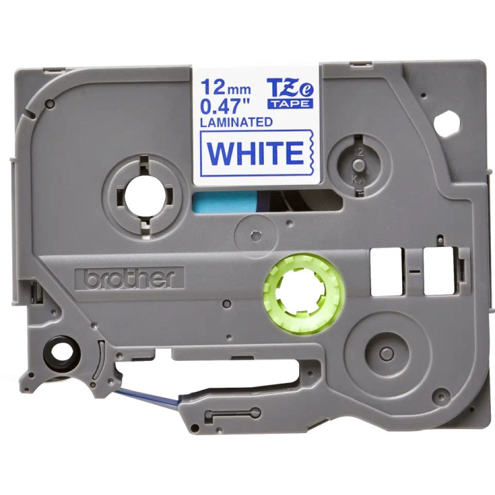 Eredeti Brother Kék-fehér Laminált Szalag TZE233 E105|E110|H100|H101|H105|H110|H111|P300|128|200|1000|1010|1090|1100|1120|1130|1