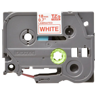 Eredeti Brother TZE242 piros-fehér laminált szalag D400|D450|E300|H300|18R|300|310|320|340|1300|1700|1750|1760|1800|1810|1830|18