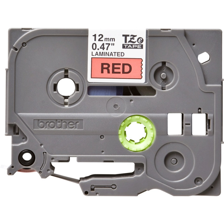 Eredeti Brother fekete-piros laminált szalag TZE431 E105|E110|H100|H101|H105|H110|H111|P300|128|200|1000|1010|1090|1100|1120|113