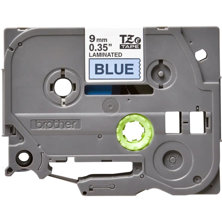 Original Brother Laminated Tape Black on Blue TZE521 for E105|E110|H100|H101|H105|H110|H111|P300|128|200|1000|1010|1090|1100|112