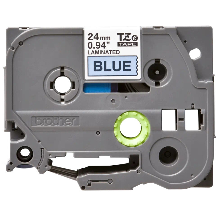 Original Brother Laminated Tape Black on Blue TZE551 for D600|E500|E550|H500|P700|P710|P750|330|350|520|540|580|1400|1500|1600|1