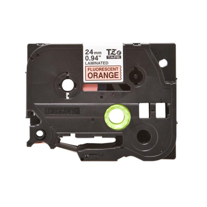 Eredeti Brother fekete-narancs laminált szalag TZEB51 D600|E500|E550|H500|P700|P710|P750|330|350|520|580|1400|1500|1600|1650|220