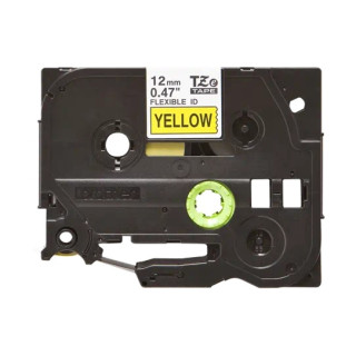 Ламинирана лента Original Brother Black on Yellow TZEFX631 за E105|E110|H100|H101|H105|H110|H111|P300|128|200|1000|1010|1090|110