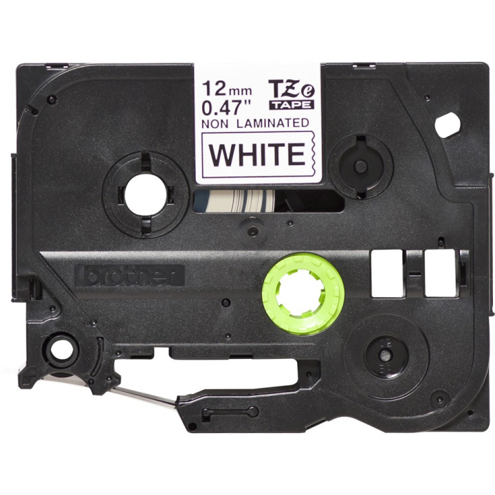 Eredeti Brother TZEN231 fekete-fehér nem laminált szalag E105|E110|H100|H101|H105|H110|H111|P300|128|200|1000|1010|1090|1100|112