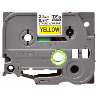 Banda laminata Original Brother Black on Yellow, TZE-S651, pentru D600|E500|E550|H500|P700|P710|P750|330|350|520|580|1400|1500|1