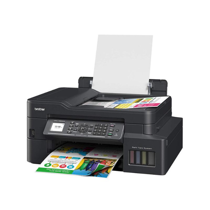 Multifunkcionális Tintasugaras CISS Színes Brother MFC-T920DW A4, Funkciók: Nyomtatás|Szkennelés|Másolás|Fax, Fekete-fehér nyomt