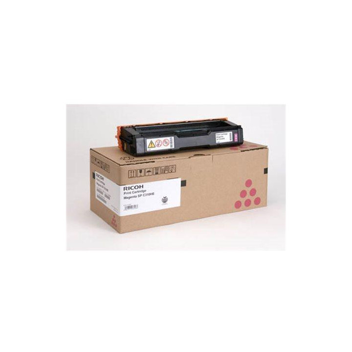 Original Ricoh Magenta Toner, 407636 for SP C310 | SP C231 | SP C232 | SP C311 | SP C312 | SP C320 | SP C340 | SP C242 | SP C342