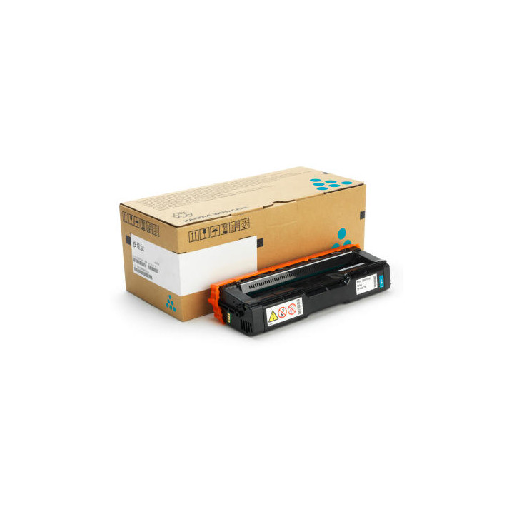 Original Ricoh Cyan Toner, 407717 for SP C252 | SP C262, 6K "407717"